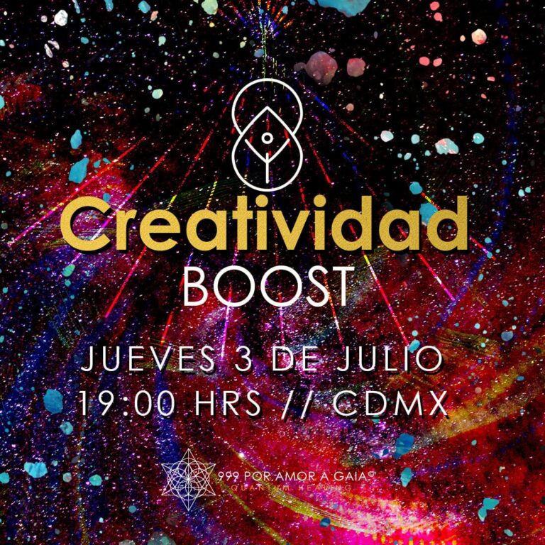 Taller Boost de Creatividad: Momento de activar la creatividad para crear nuevas y mejores realidades